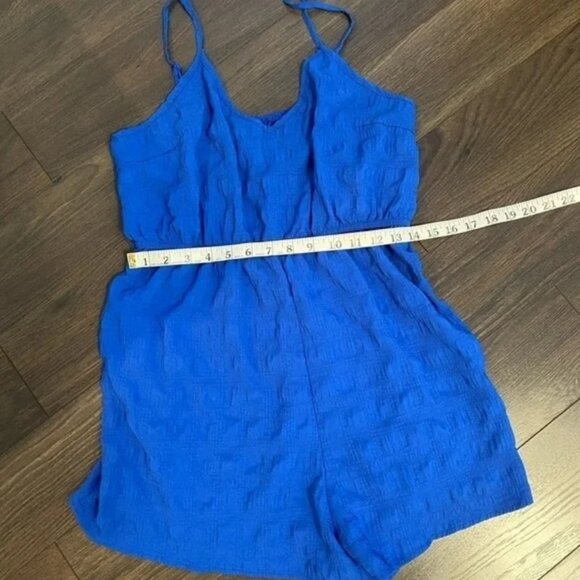 Royal Blue Romper - Picture 8 of 11